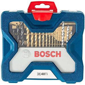 Mala Xline 40 Un com Brocas Titanio Bosch