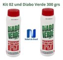 Ver imagem 2 de Kit 2 Diabo Verde Granulado Desentupidor de Pias Ralos 300g