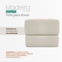 Ver imagem 7 de Puff Decorativo Aloy Bouclé Premium Assento Extra para Sala Quarto Design Moderno Bege
