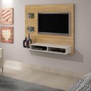 Ver imagem 5 de Painel para TV Hades com Aparador e Mesa de Centro 2 Portas 1 Prateleira MDP-MDF Cinamomo Off White