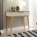 Ver imagem 3 de Painel para TV Hades com Aparador e Mesa de Centro 2 Portas 1 Prateleira MDP-MDF Cinamomo Off White