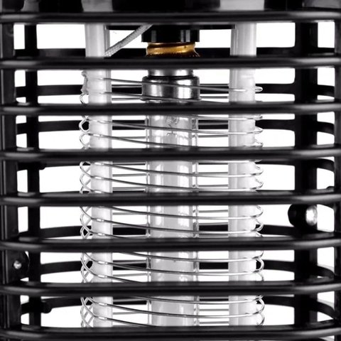 Armadilha de Mosquito Pega Inseto Choque Led Luz Eletrico 110v