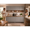 Ver imagem 2 de Cozinha Modulada Completa 100% Mdf 7 Portas e 4 Gavetas Ec Móveis