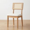 Ver imagem 5 de Mesa de Jantar 2 Lugares Tampo MDF Base Ripada Off White com Freijó e Cesare Claro 90cm Dalla Costa