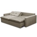 Ver imagem 7 de Sofá Cama Retrátil para Sala de Estar 3 Lugares 200cm Stefan F04 Linho Cru - Lyam Decor