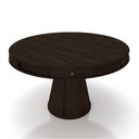 Ver imagem 2 de Mesa de Jogos Carteado 6 Lugares Bellagio com Gavetas e Tampo Reversível Base Cone com Tecido Capucc