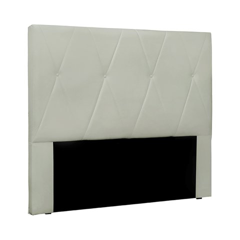 Cabeceira Decorativa King Size 1,95M Yves Veludo Prata - Gran Belo