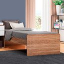 Ver imagem 1 de Cama de Solteiro Setiba 100% MDF Rimo - Freijo