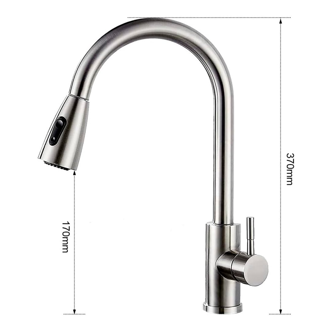 Torneira Gourmet Monocomando Extensível Escovada 40cm Tor-40 - 4