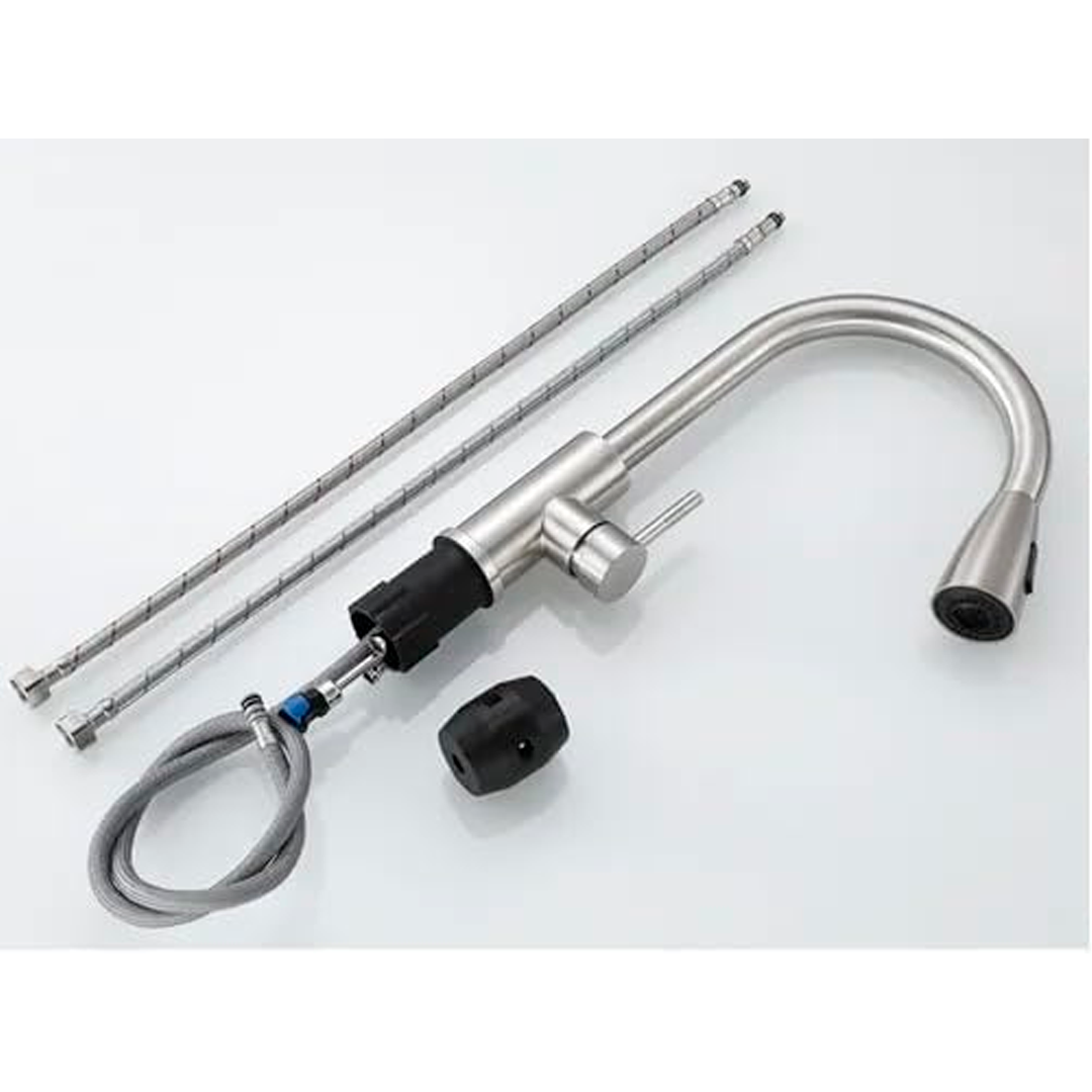 Torneira Gourmet Monocomando Extensível Escovada 40cm Tor-40 - 7