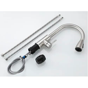 Ver imagem 7 de Torneira Gourmet Monocomando Extensível Escovada 40cm Tor-40