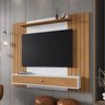 Painel Berlim Ripado P/ Tvs de até 42 Polegadas Prateleiras e Gaveta Off White - 1