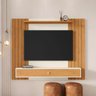 Painel Berlim Ripado P/ Tvs de até 42 Polegadas Prateleiras e Gaveta Off White - 2