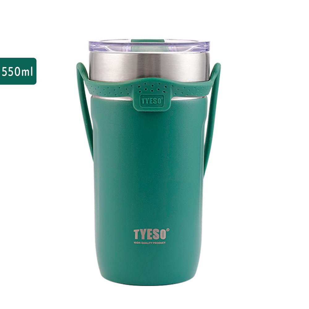 Copo Térmico Aço Inoxidável Vácuo Alway Verde Tyeso 550ml - 2