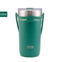 Ver imagem 2 de Copo Térmico Aço Inoxidável Vácuo Alway Verde Tyeso 550ml