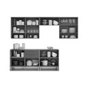 Ver imagem 4 de Kit Modulado Mgm 7 Peças Esplêndida C7p183 Cinamomo/titanium