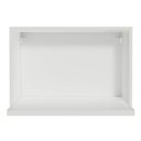 Ver imagem 4 de Armário Aéreo Madesa Acordes 100% MDF 60 cm com Nicho para Forno Branco Cor:Branco