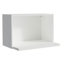 Ver imagem 1 de Armário Aéreo Madesa Acordes 100% MDF 60 cm com Nicho para Forno Branco Cor:Branco
