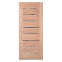 Ver imagem 1 de Porta Madeira Folha Pe 307 Esel 2.10m X 80cm Cedro Mara
