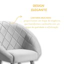 Ver imagem 5 de Poltrona Decorativa Belah Suede:azul