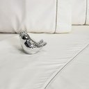 Ver imagem 1 de Jogo de Cama Casal 400 Fios Branco Ponto Palito 4 Peças Casa Dona