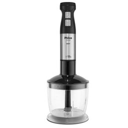 Mixer Pmx2000 800w 220v 3 em 1 Philco Preto Processador Batedor de Claras Jarra Copo Função Turbo - 4