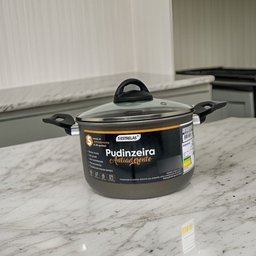 Conjunto Banho-maria 2 Peças Panela para Pudim Pudinzeira 20 - 4