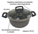 Ver imagem 3 de Conjunto Banho-maria 2 Peças Panela para Pudim Pudinzeira 20