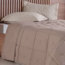 Ver imagem 2 de Edredom Casal Toque de Plumas 260 Fios New 180x220cm Cogumelo