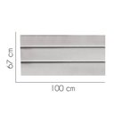 Ver imagem 2 de Painel Estofada Argentina 100cm Solteiro para Cama Box Quarto Suede Cinza Claro