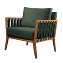 Ver imagem 1 de Poltrona Luxo Madeira Maciça Castellar Móbile Veludo Verde