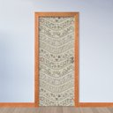 Ver imagem 2 de Adesivo de Porta - Terrazo Floral