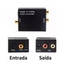 Adaptador Conversor Áudio Digital Em Analógico Rca Tv It - 1