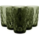 Ver imagem 4 de Copo Long Drink 13x8x8cm 370ml Vidro Verde 6pç
