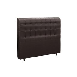 Cabeceira Dama New Plus Queen 1600mm Pvc Cacau - Simbal - 1