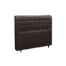 Cabeceira Dama New Plus Queen 1600mm Pvc Cacau - Simbal - 1