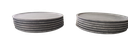 Ver imagem 1 de Jogo 10 Pratos Rasos 23 Cm de Pedra Sabão