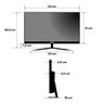 Monitor LED Full HD 24" 165 Hz, 1ms, MOOB Flat Preto - 3