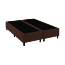 Ver imagem 1 de Base Cama Box Queen Comum Marrom
