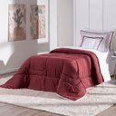 Ver imagem 4 de Kit Edredom Solteiro Coberdrom Soft Hipercal/sherpa 3 Peças - Vermelho - 100% Poliéster