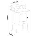 Ver mais imagens de Mesa de Apoio Charlotte Carvalho/off White Artely