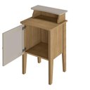 Ver imagem 7 de Mesa de Apoio Charlotte Carvalho/off White Artely