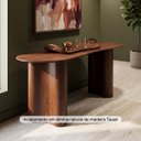 Ver imagem 5 de Aparador em Lâmina de Madeira Tauari com Design Orgânico Wave Oona Design Castanho