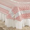Kit Colcha Madalene Queen Micropercal 200 Fios 5 Peças - Rosê - 3
