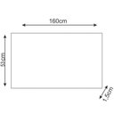 Ver imagem 2 de Tampo para Balcão 160 Cm Preto Moblis