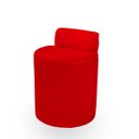 Ver imagem 5 de Kit Puff Banqueta Alto Confortável Reforçado Minimalista Roma Suede