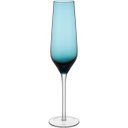 Ver imagem 1 de Jogo 2 Peças Taça de Vidro 195ml Azul 26x7x7cm Vinho Água Espumante Champagne
