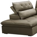 Ver imagem 6 de Sofá 3 Lugares Retrátil Reclinável Chaise Esquerdo 258cm Bergen F04 Veludo Amêndoa - Lyam Decor