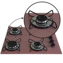 Ver imagem 4 de Cooktop 4bocas Ultra Chama 127/220v Marmo Rosa