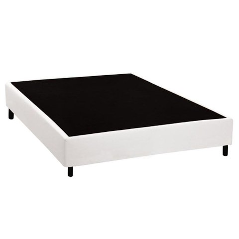 Cama Box Base Casal Universal Courano White (138 (2 Vol 69x188x20)) - Costa Rica